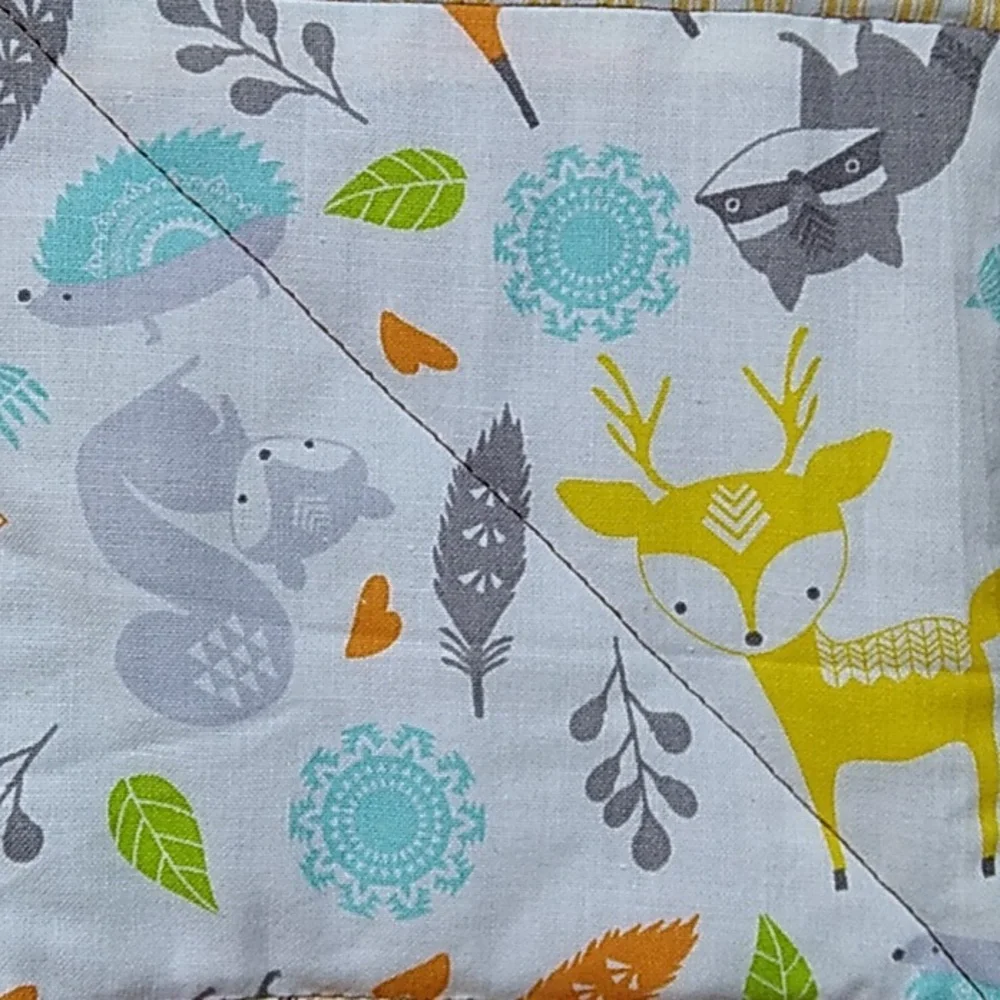 Kid's Patchwork Quilt, Toy Story, Woodland, Zoo Animals, Bees